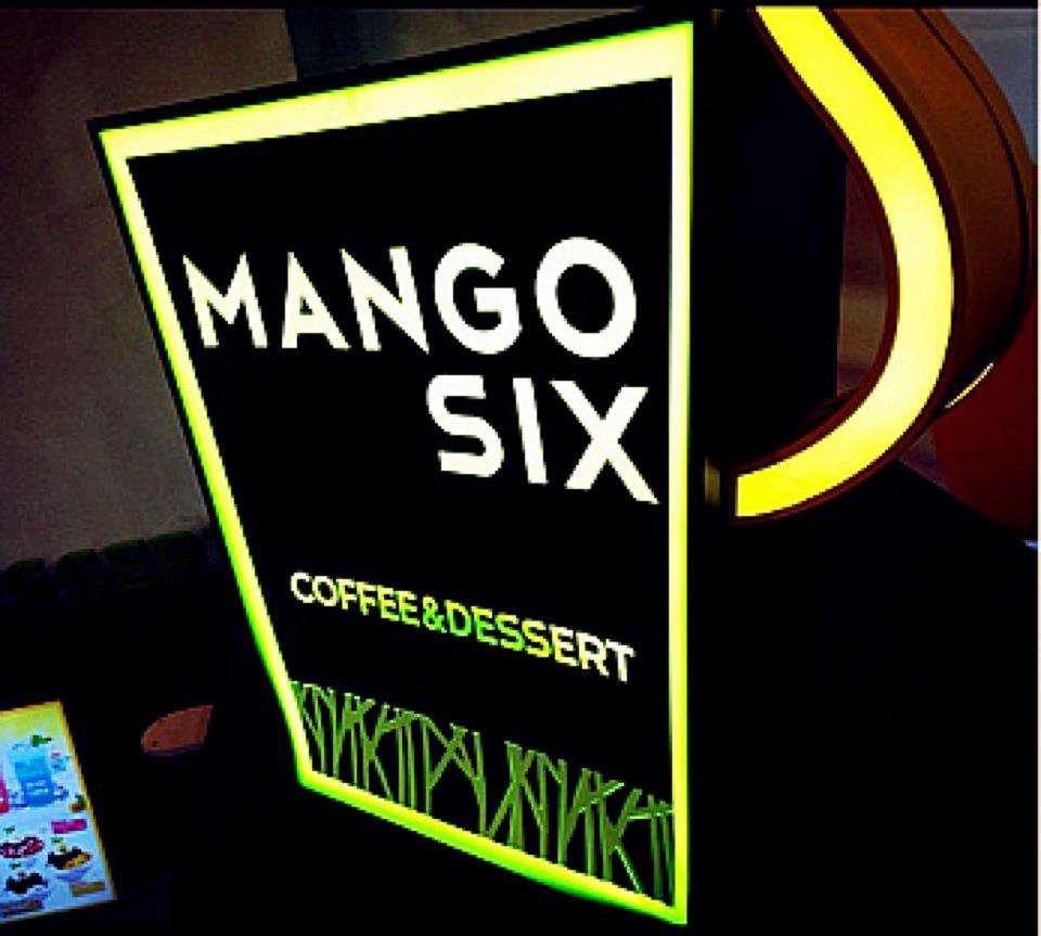 Coffee shops in Seoul,Korea Mango Six coffee&dessert