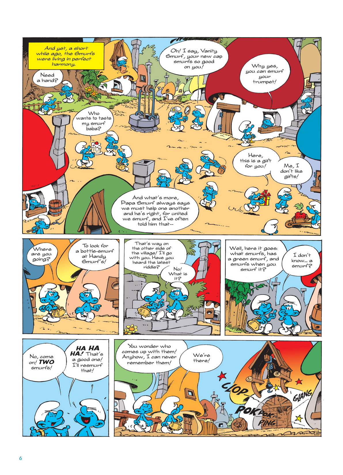 Read online The Smurfs comic -  Issue #12 - 6