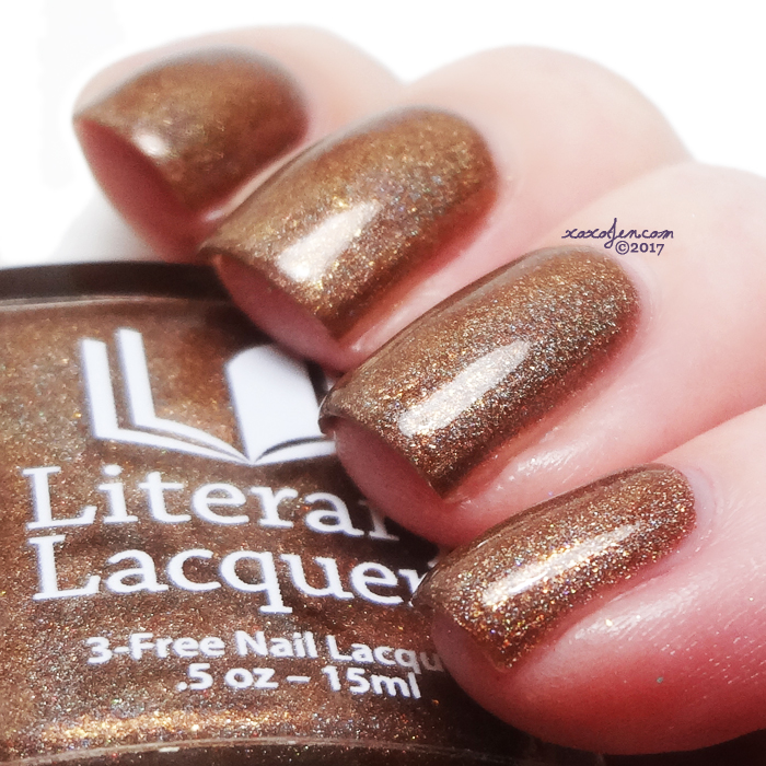 xoxoJen's swatch of Literary Lacquers Tulgey Wood
