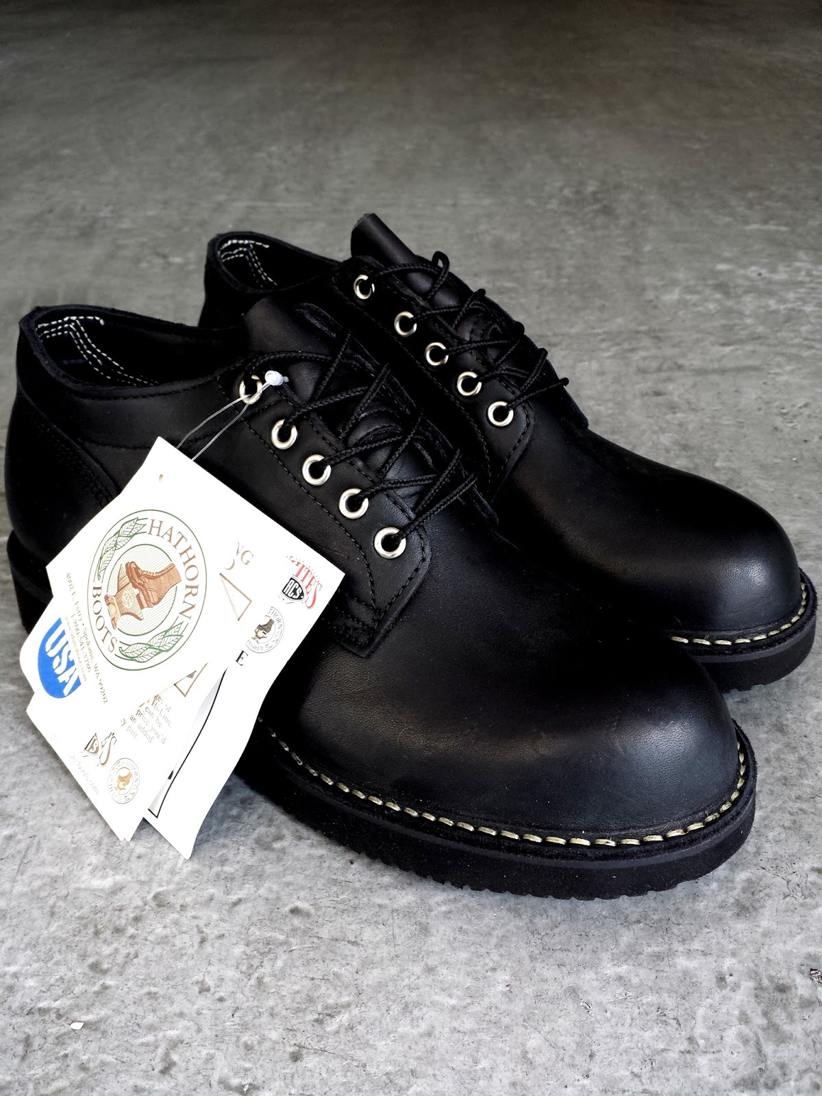 HATHORN BOOTS / ハソーンブーツ】 今回はALL BLACKで！ | Bristyのブログ