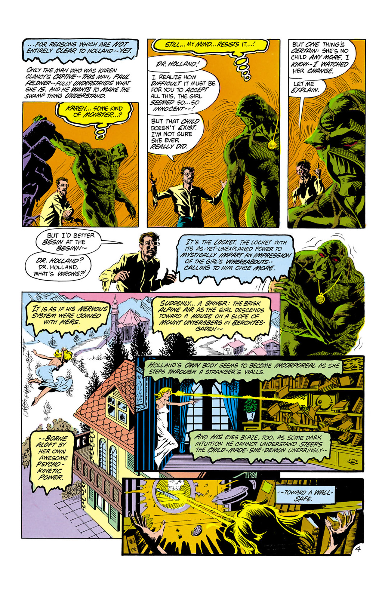 Read online Swamp Thing (1982) comic -  Issue #11 - 5