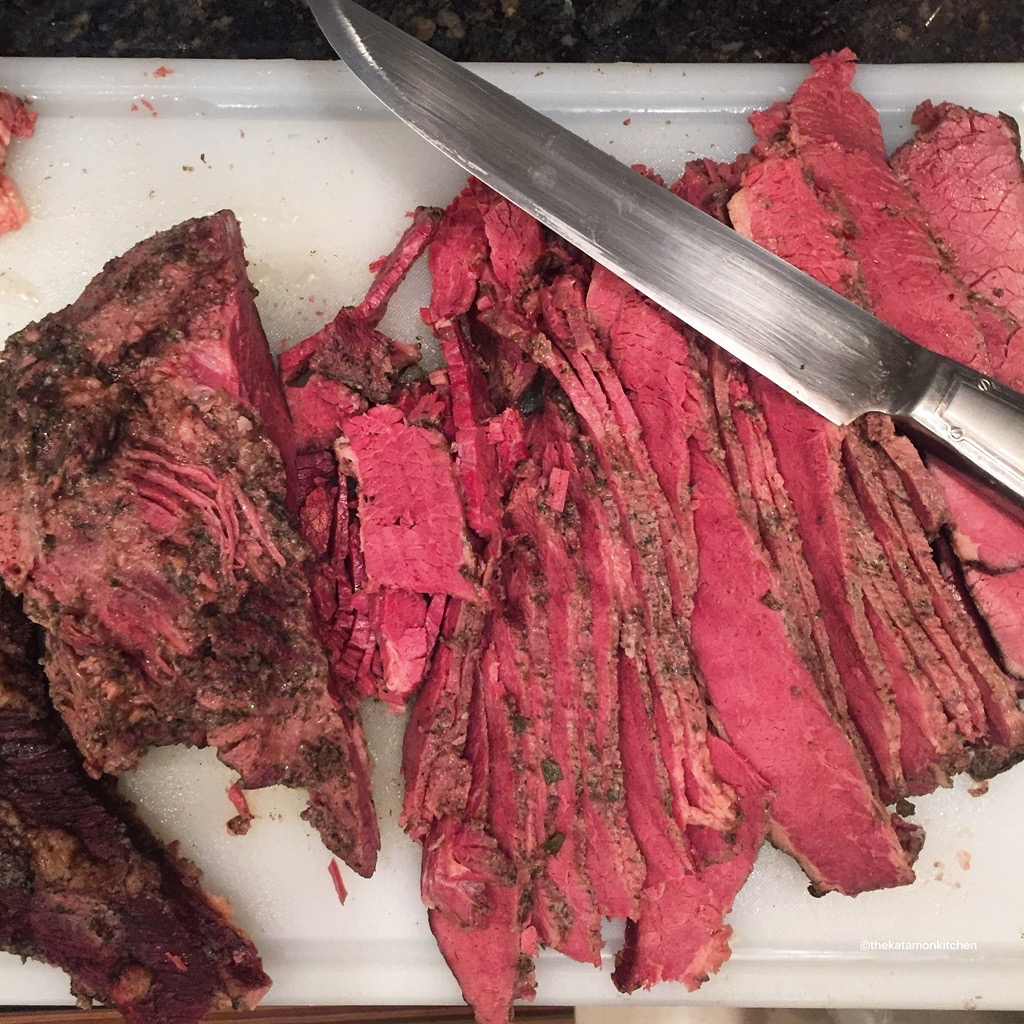 The Katamon Kitchen Tradition Corned Beef with Sweet and Sour Sauce