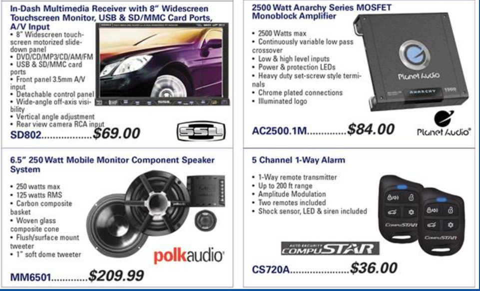 Wholesale Car Audio Distributors Near Me