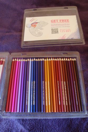 boite cassée crayons de couleur Zenacolor