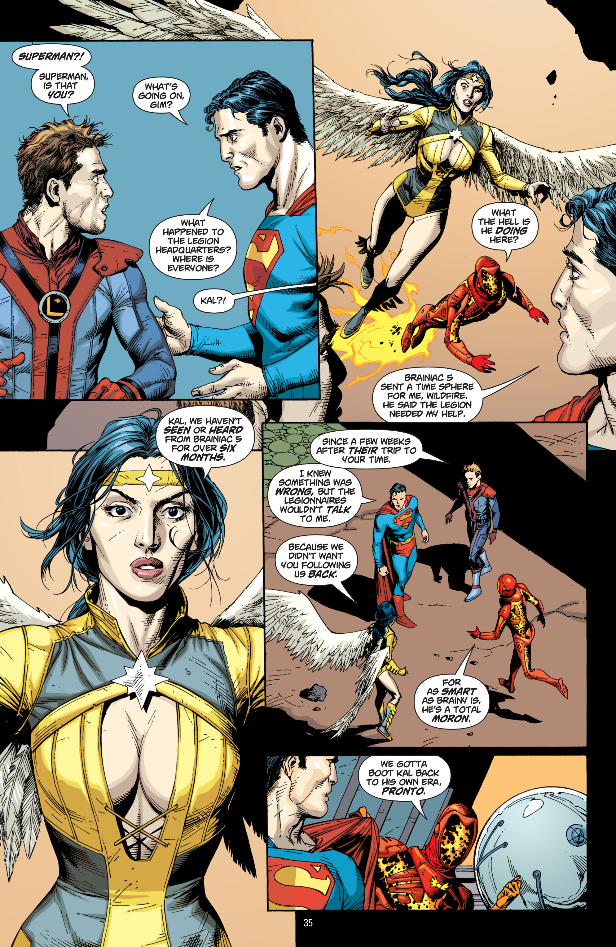 Read online Superman and the Legion of Super-Heroes comic -  Issue # TPB (Part 1) - 33