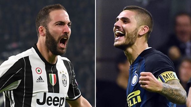 Juventus y el Inter 