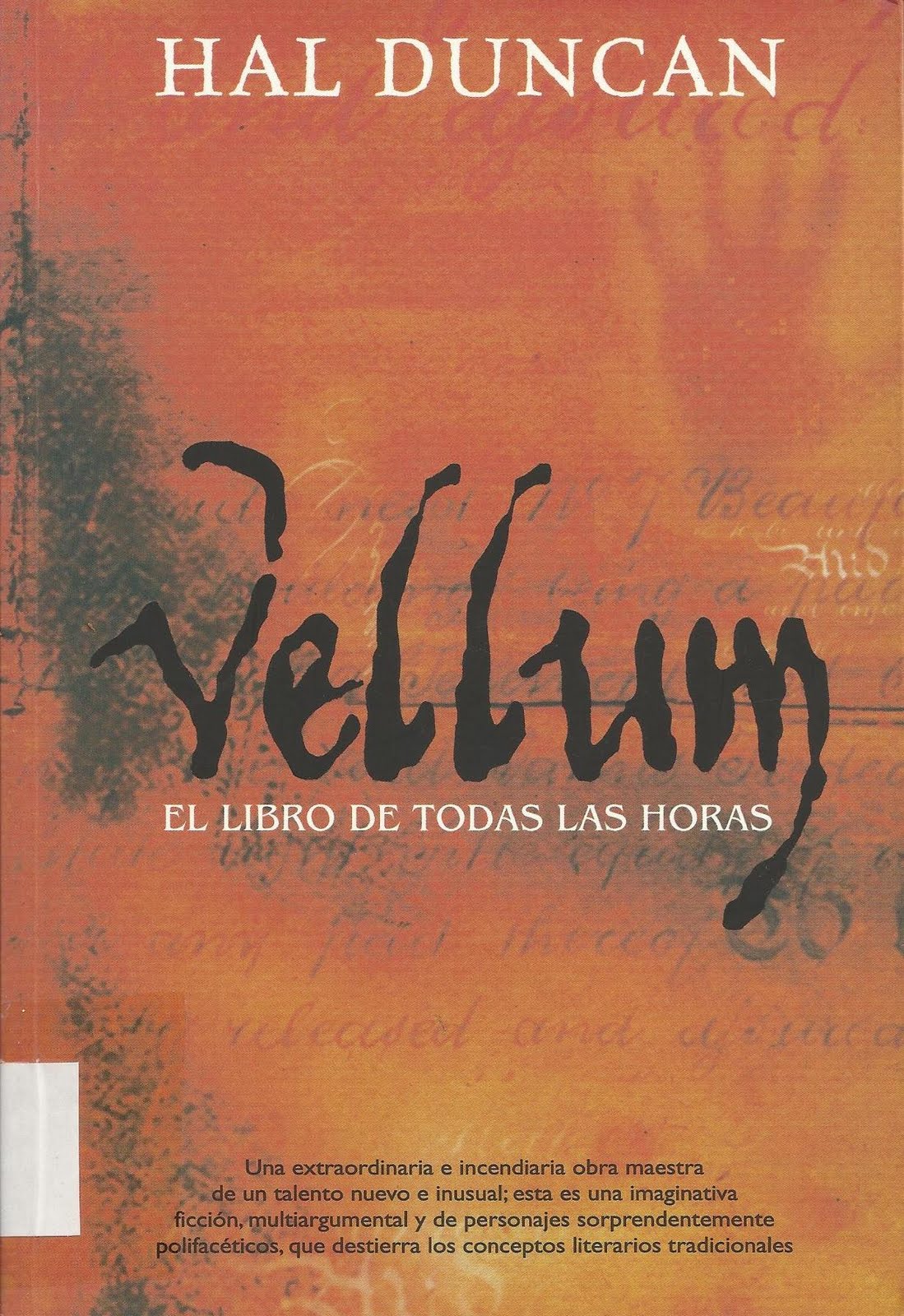 Lecturas privadas Vellum Hal Duncan