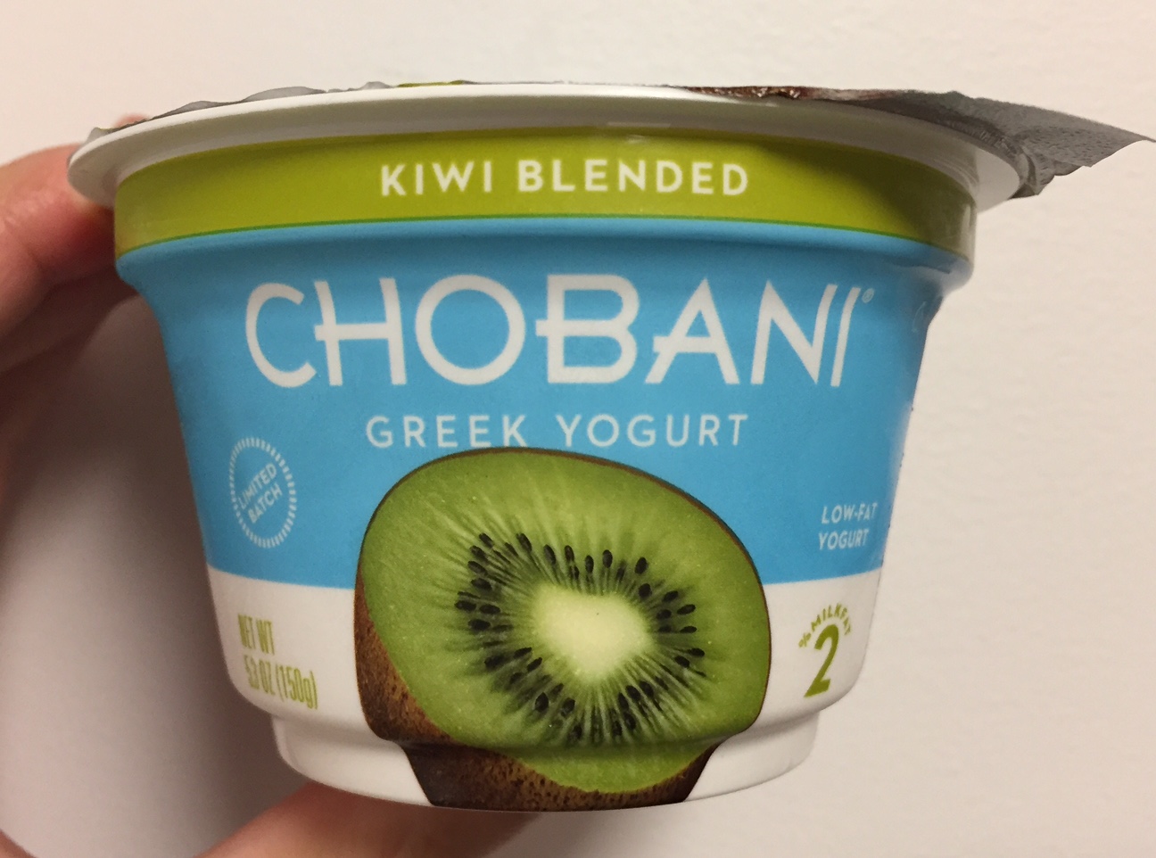 Chobani Greek Yogurt Kiwi Blended / チョバニ ギリシャヨーグルト キウイブレンド I'm Made