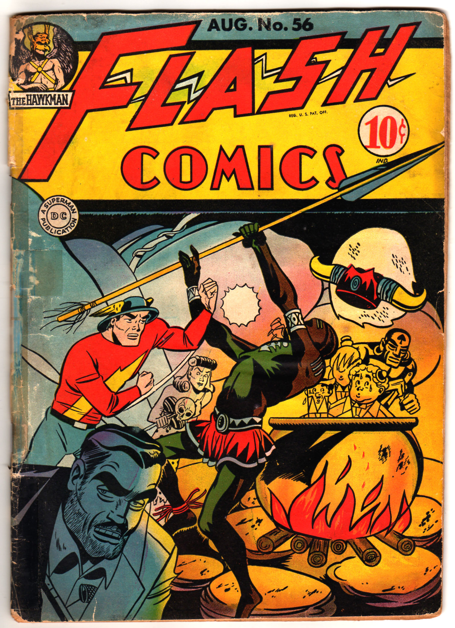 Read online Flash Comics comic -  Issue #56 - 1