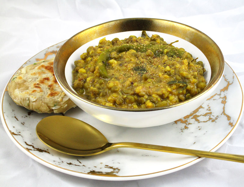 Classic North Indian Mung Beans with Cumin, Onion and Ginger My