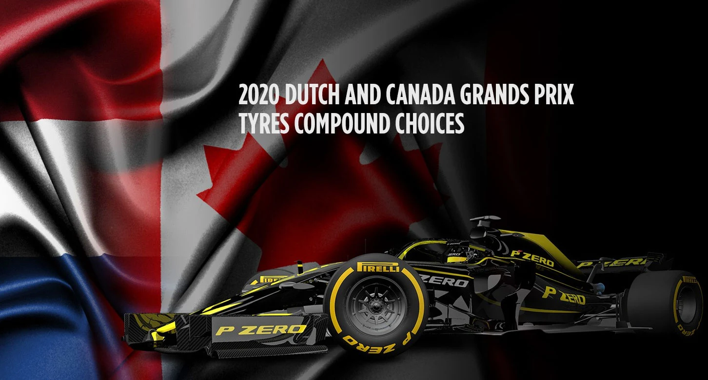 Pirelli comunica le mescole per l'Olanda e il Canada