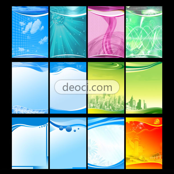 فلايرز لمصممى الدعاية لتصميم الخلفيات والبنرات الإعلانية المتميزة