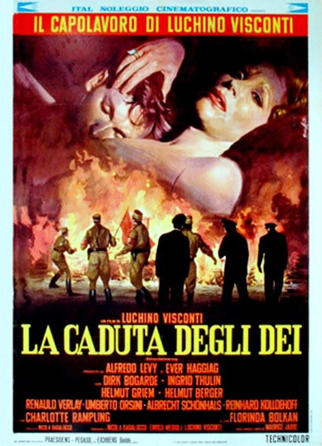 MOVIE POSTERS LA CADUTA DEGLI DEI (1969)