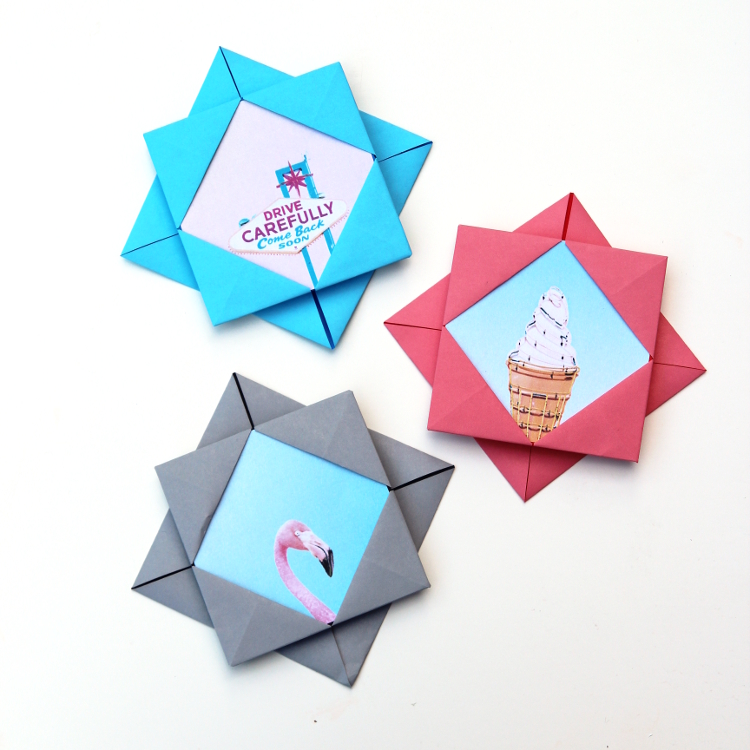 ORIGAMI PHOTO FRAMES. Gathering Beauty