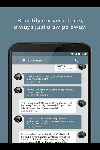 6 Aplikasi Sms Android Terbaik Di Play Store Teknosee