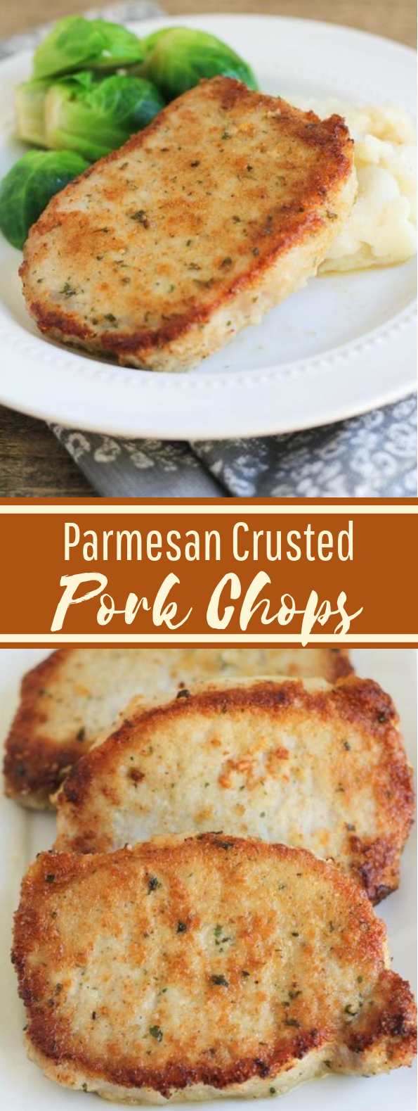 Parmesan Pork Chops #dinner #pork