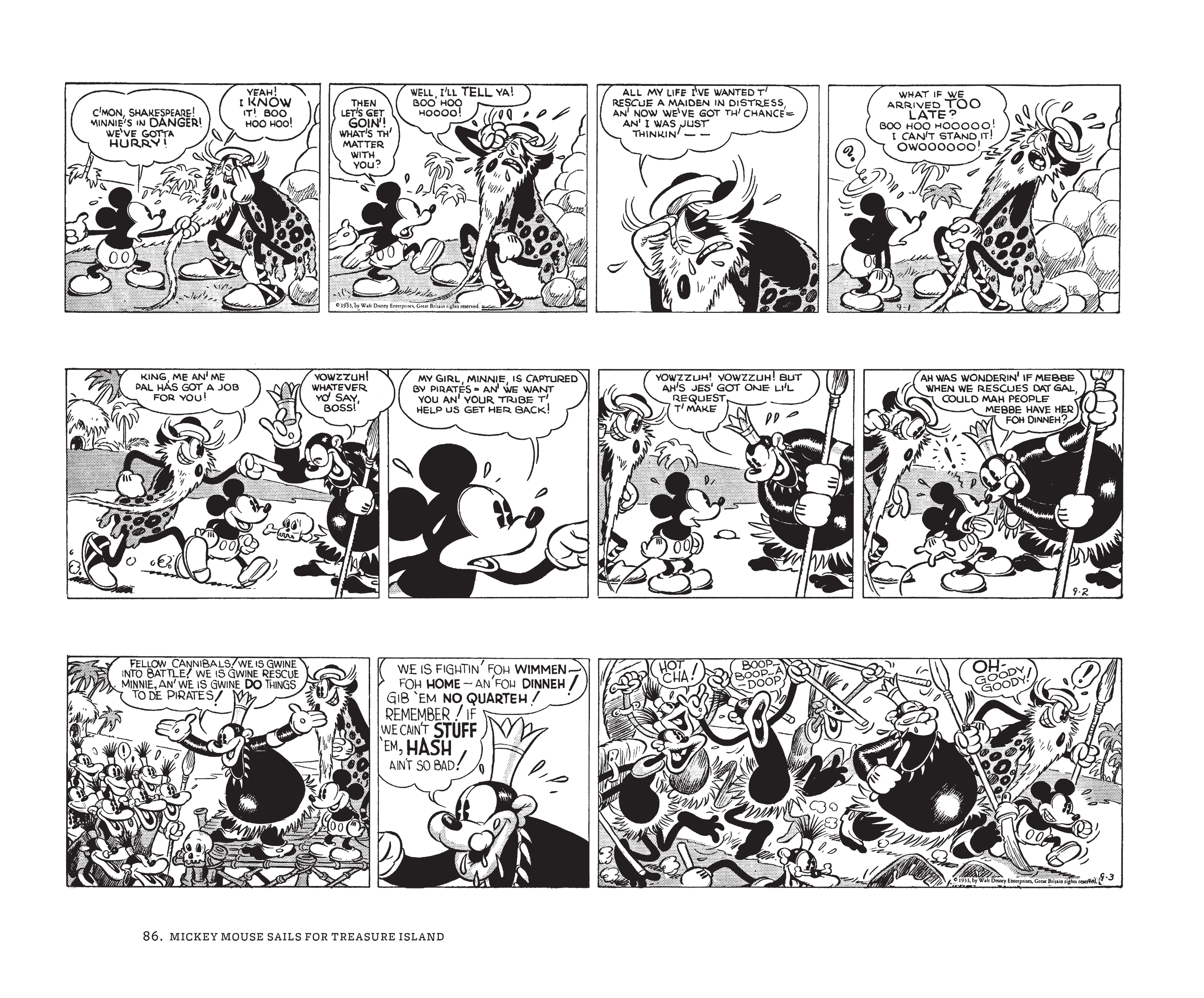 Read online Walt Disney's Mickey Mouse by Floyd Gottfredson comic -  Issue # TPB 2 (Part 1) - 86