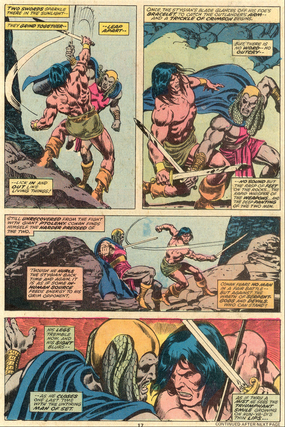 Read online Conan the Barbarian (1970) comic -  Issue #81 - 12