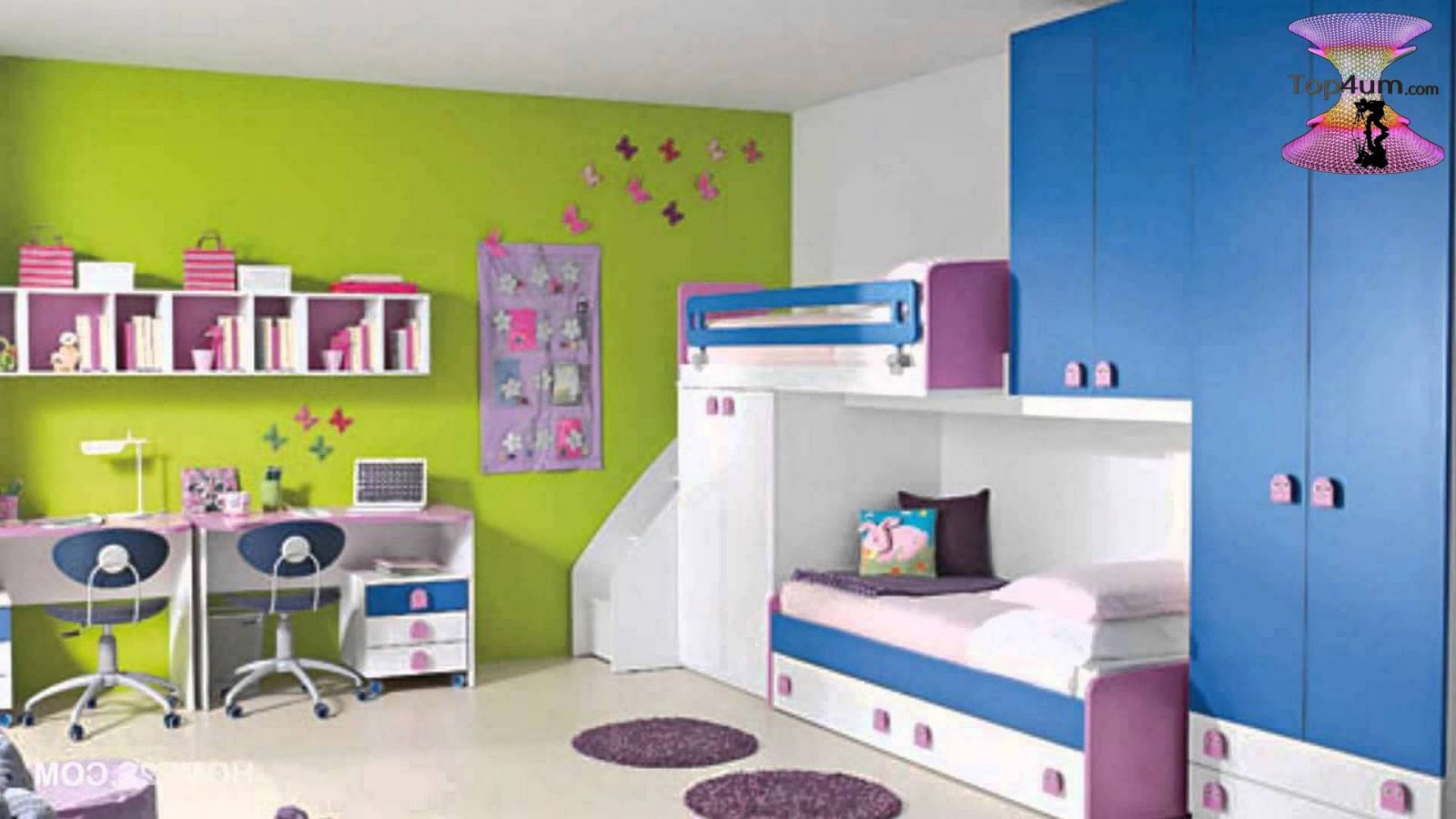 اشيك ديكورات غرف نوم اطفال اولاد وبنات مشتركة👧🏻🧑🏻 cool shared kids room اشيك ديكورات غرف نوم اطفال اولاد وبنات مشتركة👧🏻🧑🏻 cool shared kids room