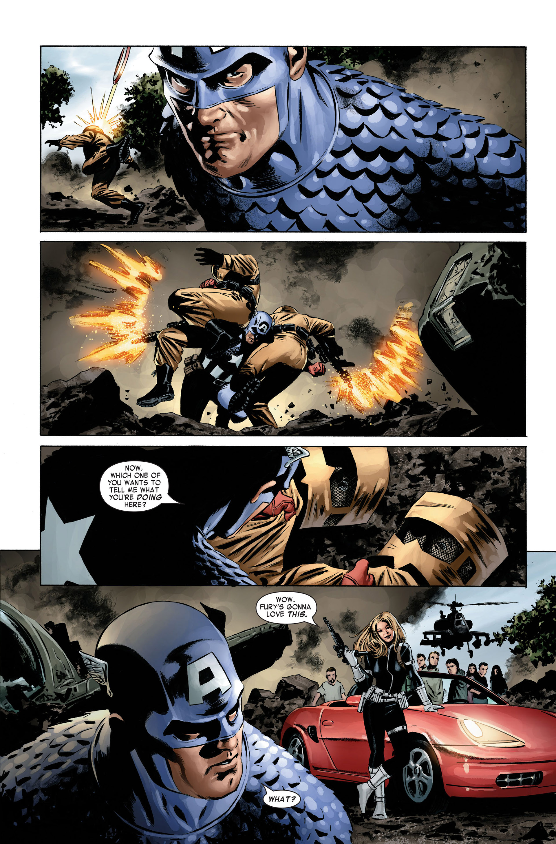 Read online Captain America (2005) comic -  Issue #3 - 15