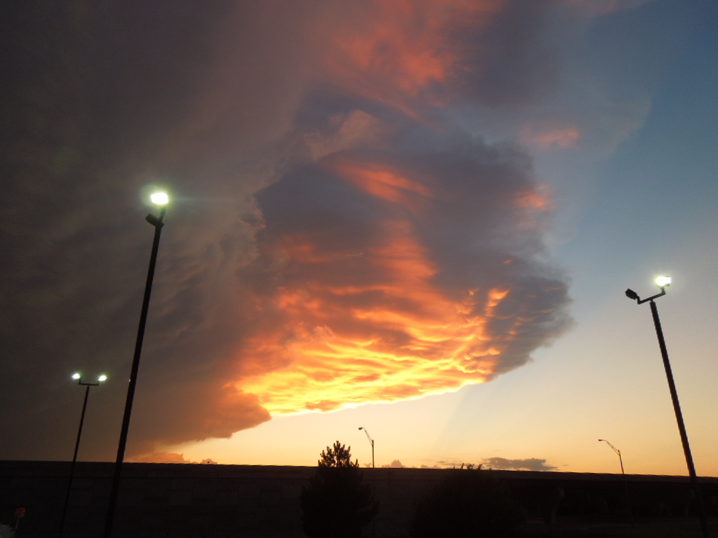Non-Stop Mom: Crazy weather shots