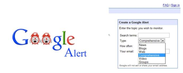 Cara mengatur Google Alerts