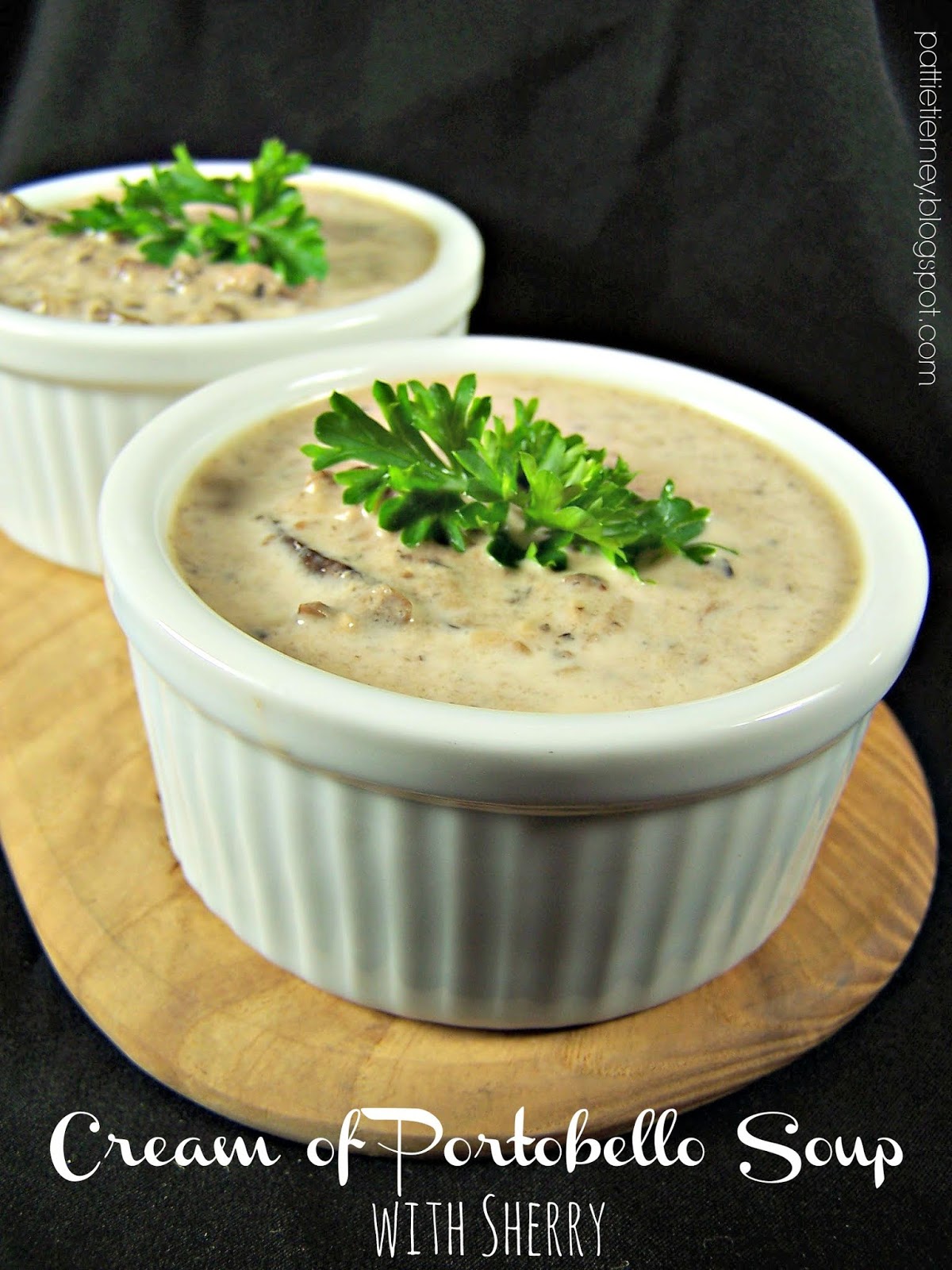 OllaPodrida Cream of Portobello Mushroom Soup with Sherry
