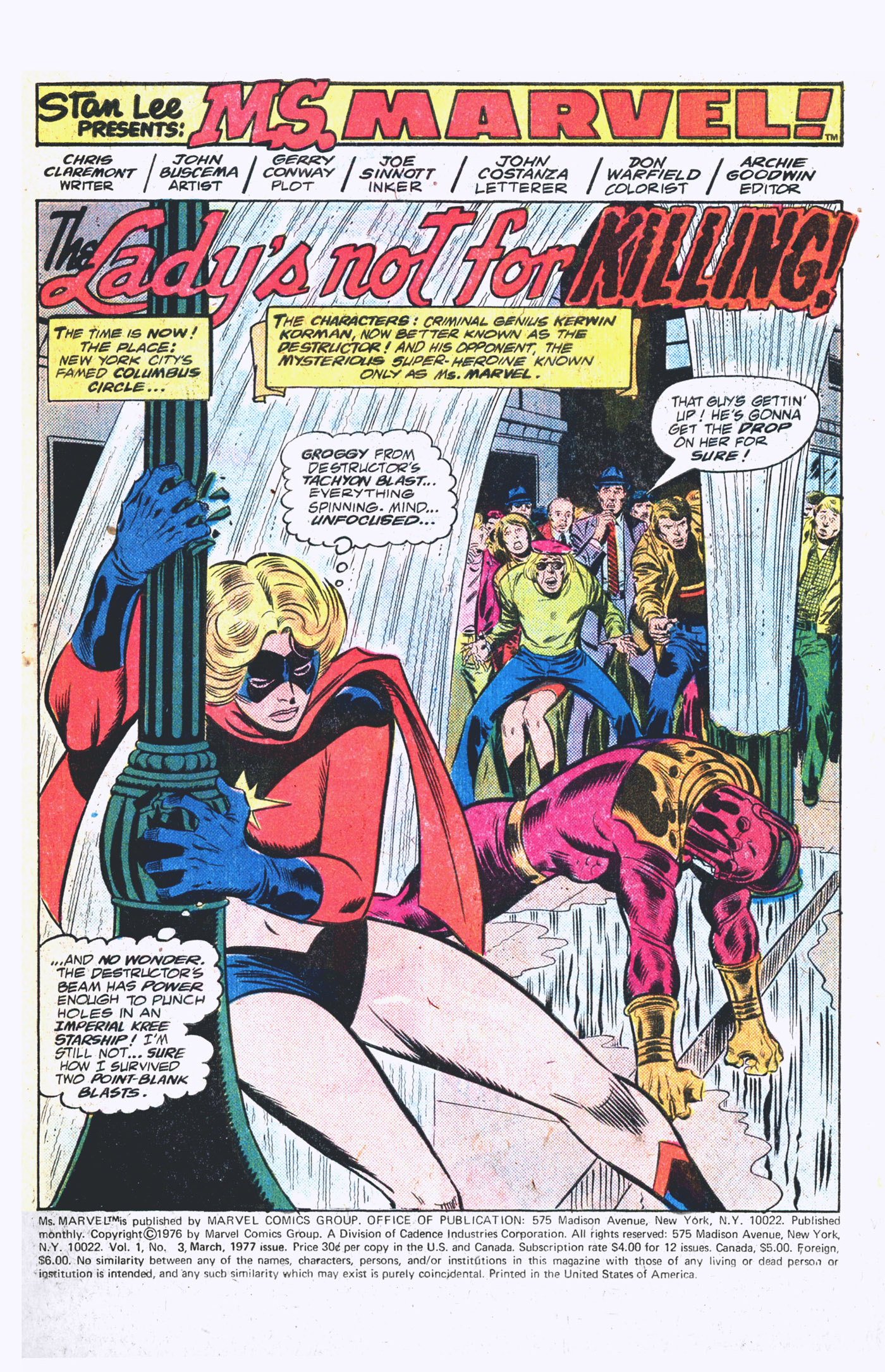 Ms. Marvel (1977) issue 3 - Page 2