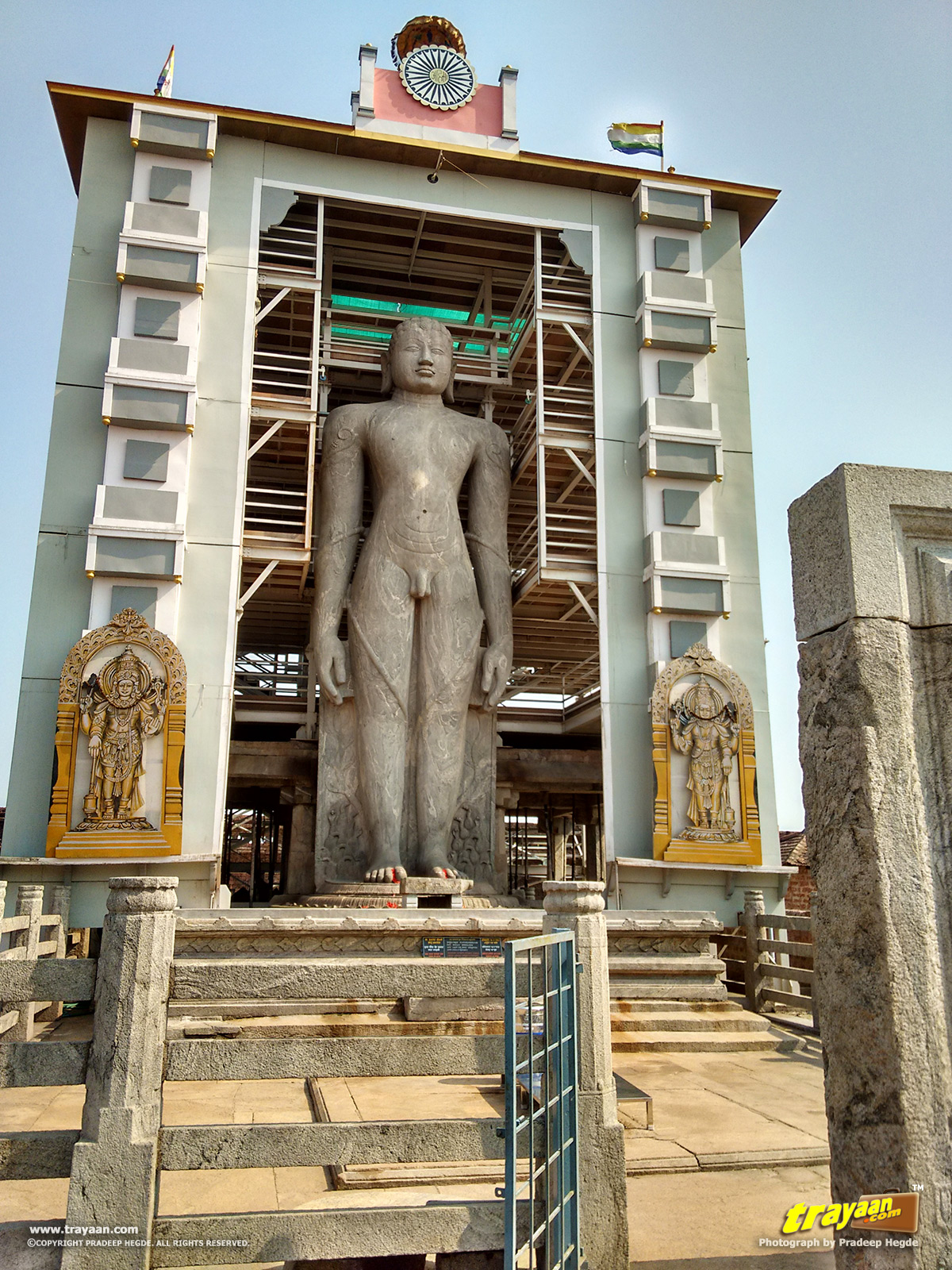Bahubali Gomateshwara monolith of Karkala Trayaan