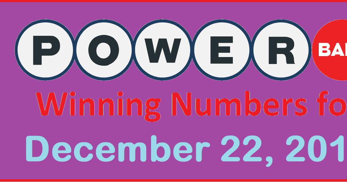 PowerBall Winning Numbers for Saturday, 22 December 2018
