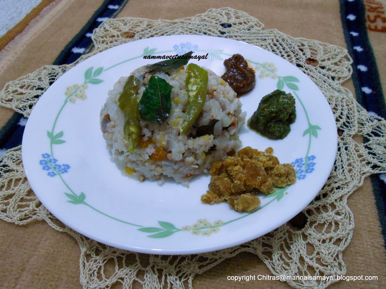 kalakkalsamayal Buckwheat Rice Upma