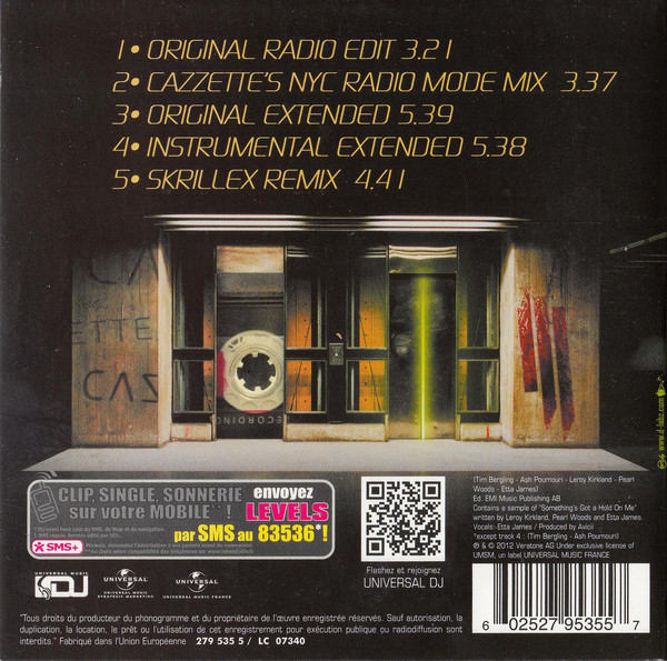 radio retromix Avicii ‎ Levels (2012)