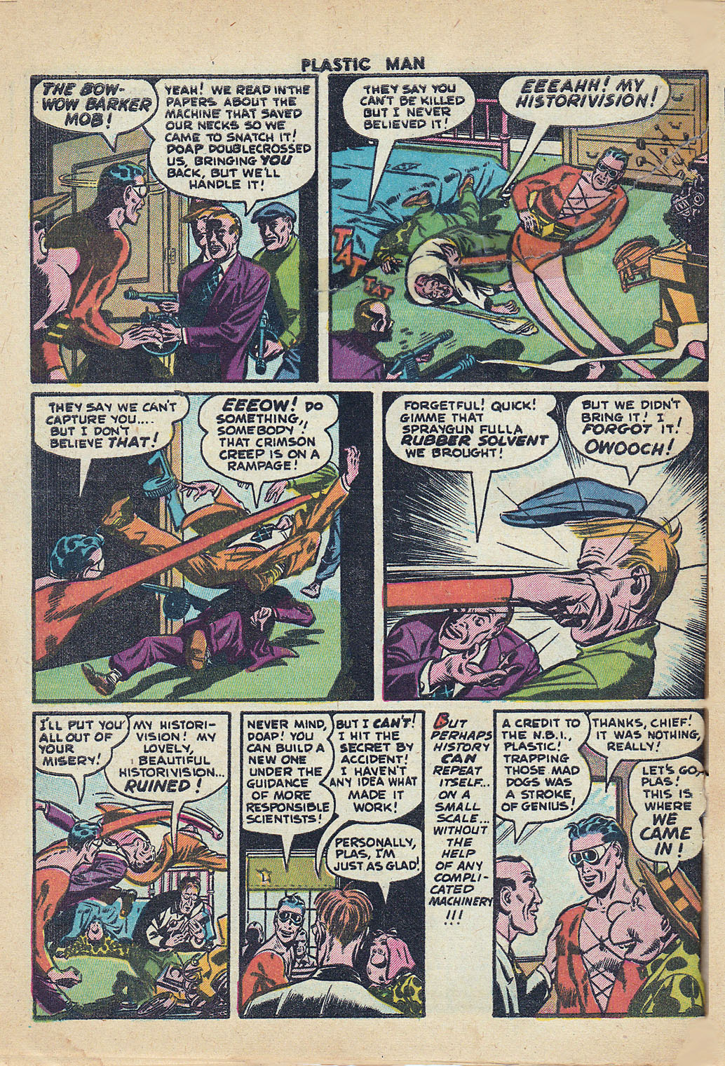 Read online Plastic Man (1943) comic -  Issue #55 - 32