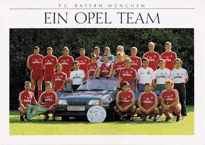 BAYERN MÜNCHEN 1989-90.