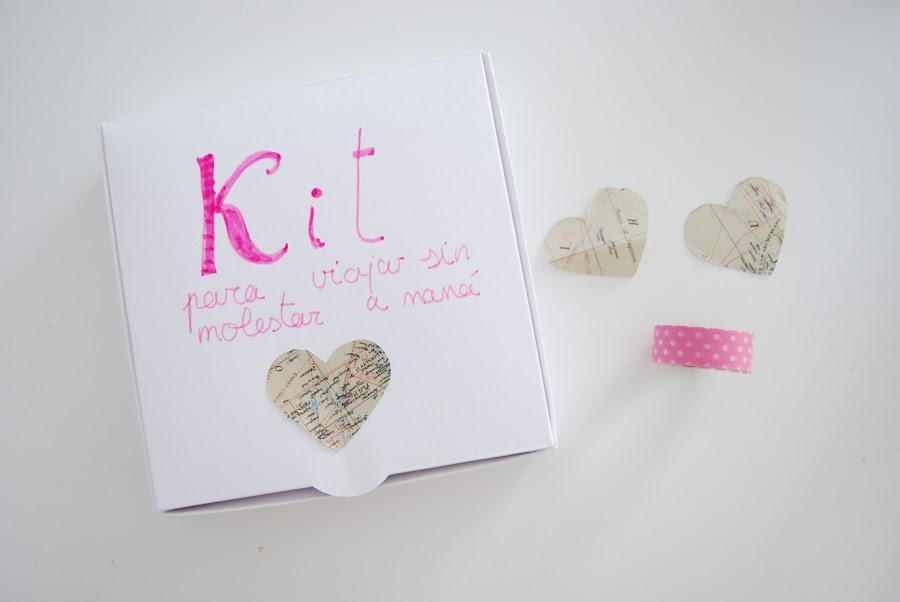 kit para viajar con niños y mantenerlos entretenidos