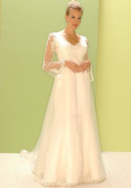 Wedding Dresses with Soft Sleeves from Spring 2012 Bridal Fashion Week