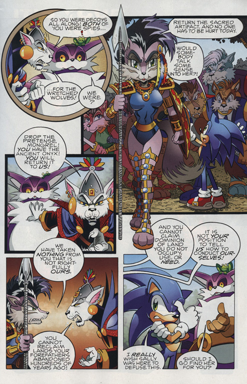 Read online Sonic The Hedgehog comic -  Issue #214 - 4