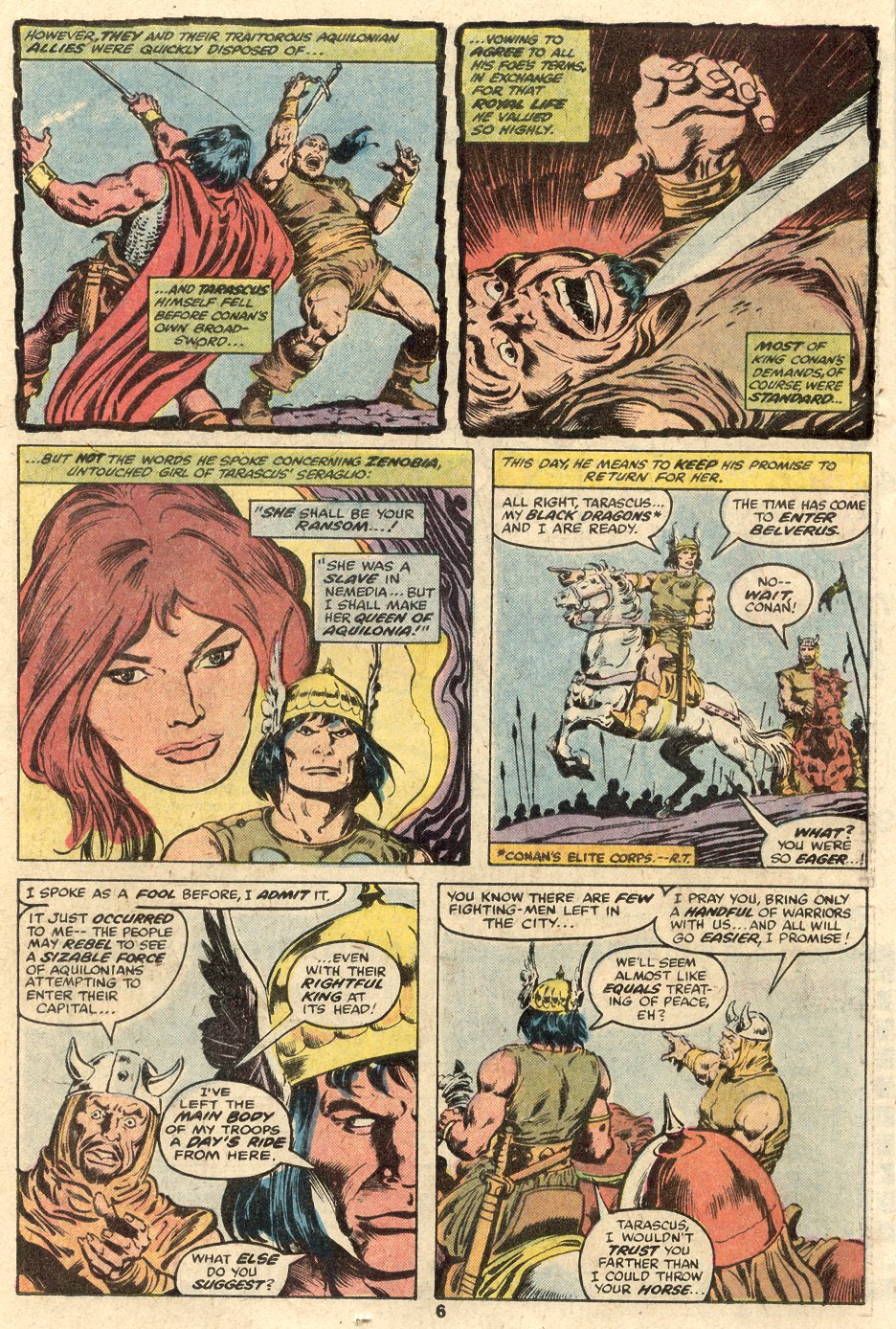 Read online Conan the Barbarian (1970) comic -  Issue # Annual 4 - 5