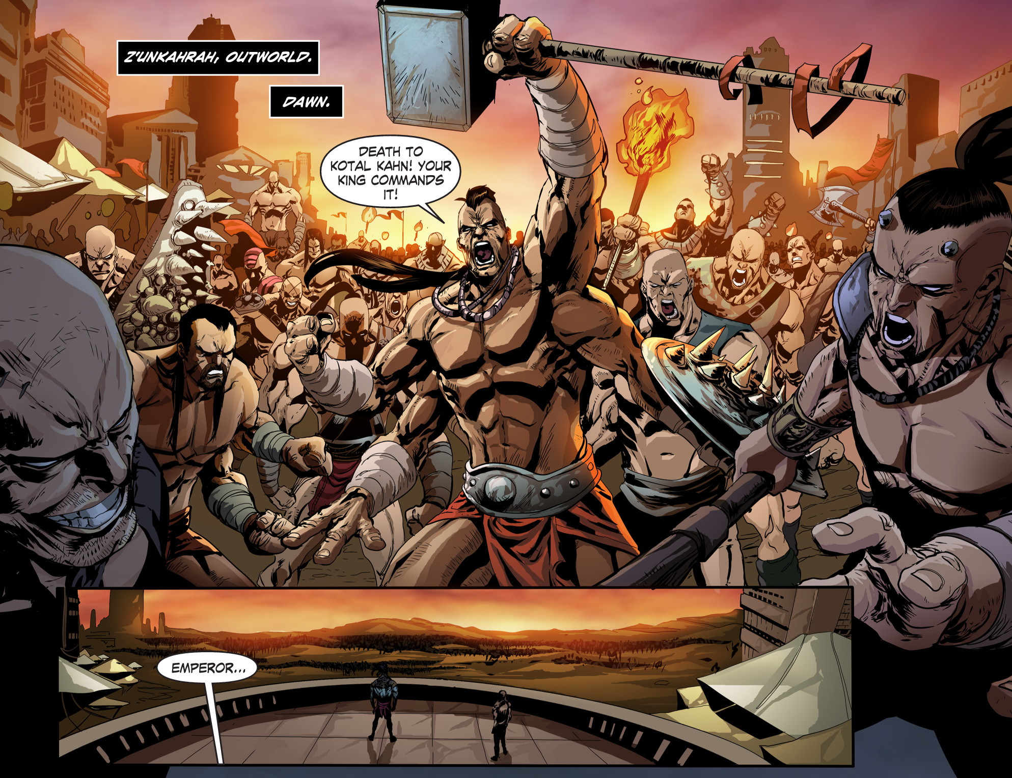 Read online Mortal Kombat X [I] comic -  Issue #15 - 4