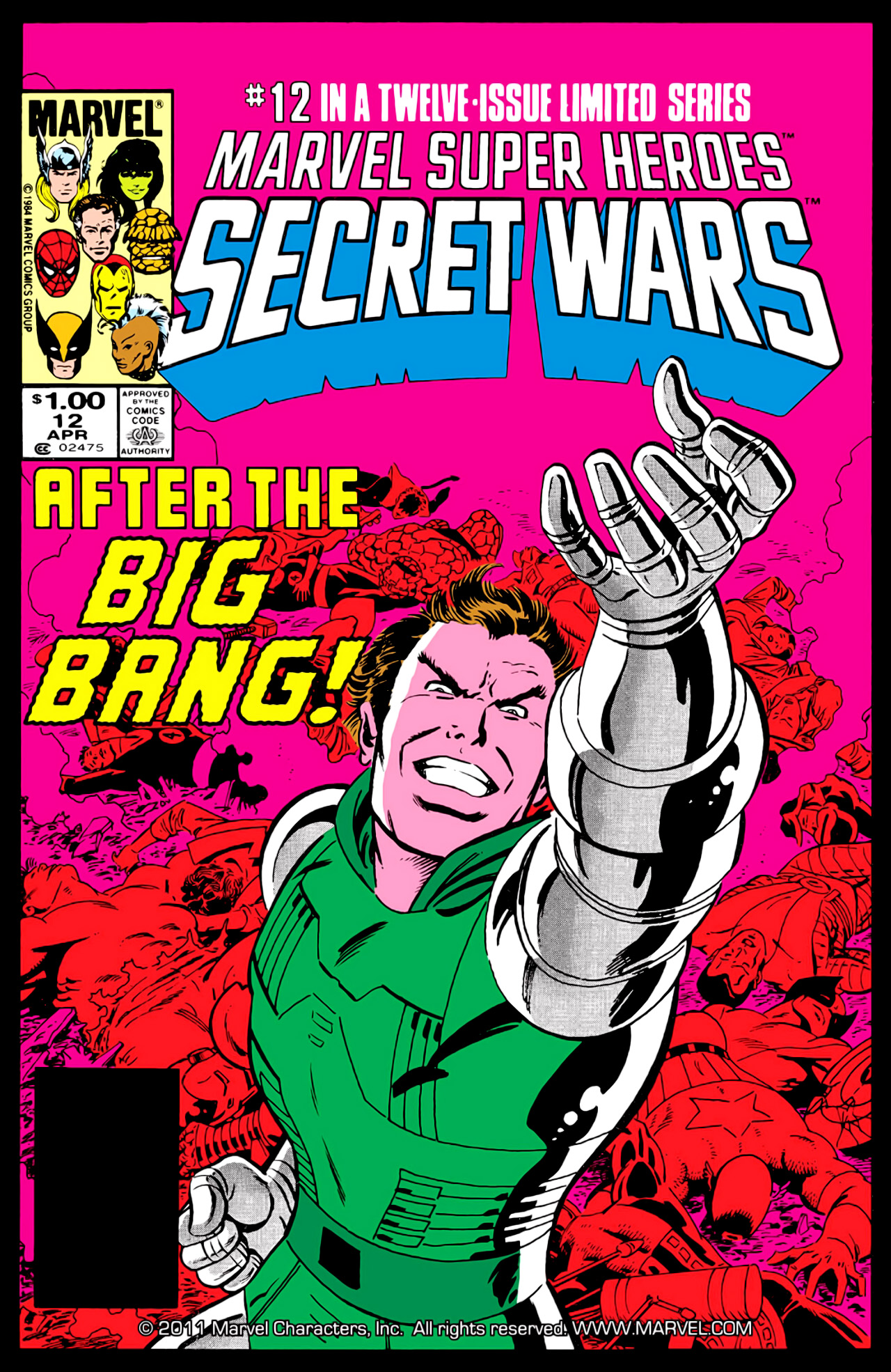 Read online Captain America (1968) comic -  Issue #292m - 1