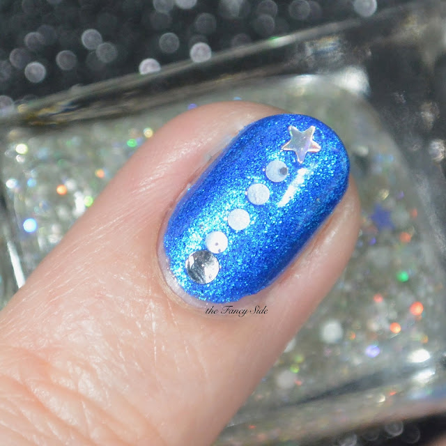 The Fancy Side Digital Dozen does Glitter Glitter Placement