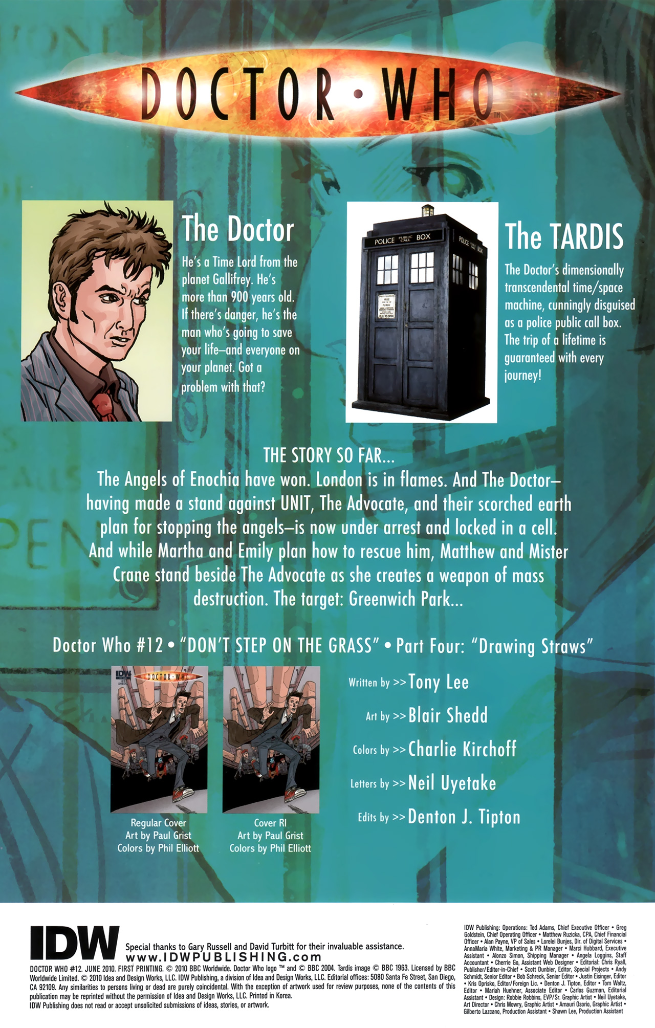 Doctor Who (2009) issue 12 - Page 2