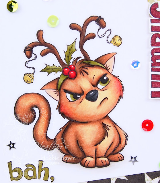 Heather's hobbie Haven - Reindeer Kitty Card Kit