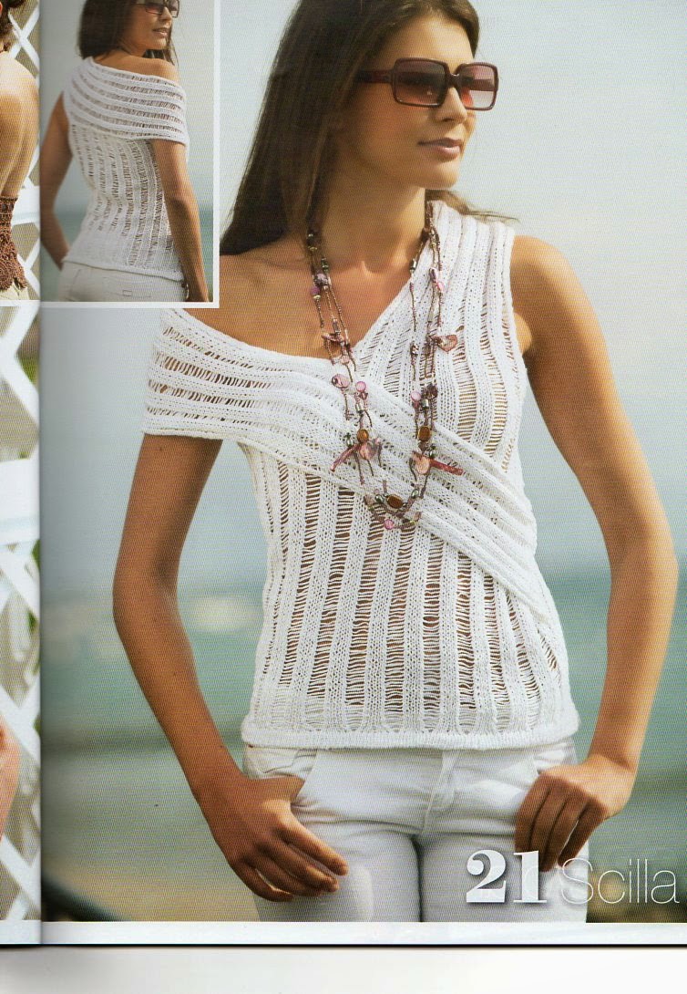 lo spazio di lilla Top, stole e abiti estivi a maglia e con