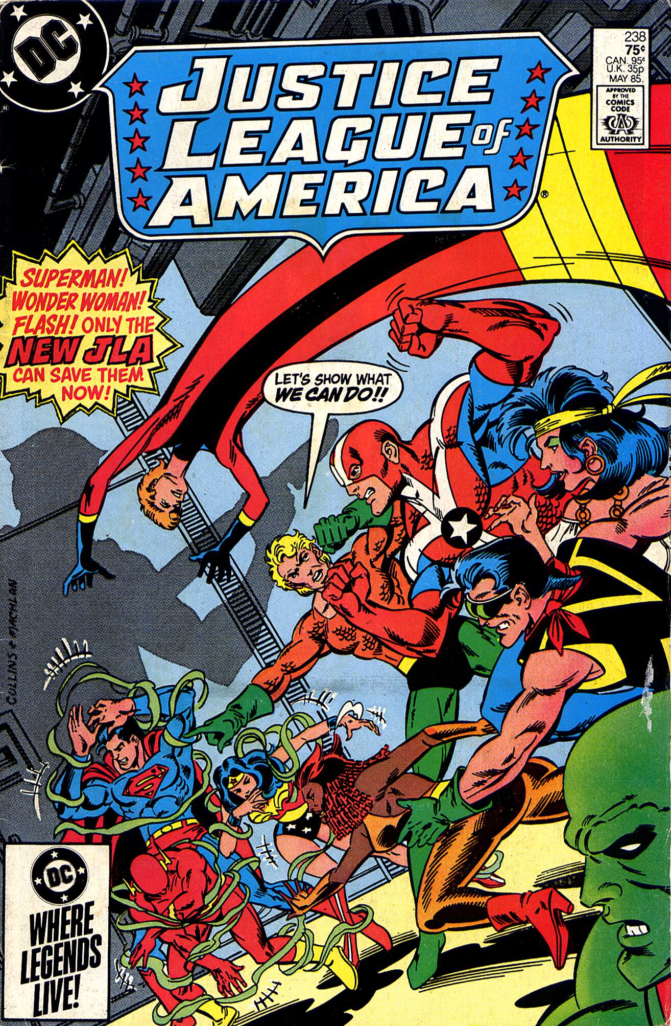 Read online Justice League of America (1960) comic -  Issue #238 - 1