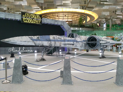 Starwars at Changi Airport SIngapore