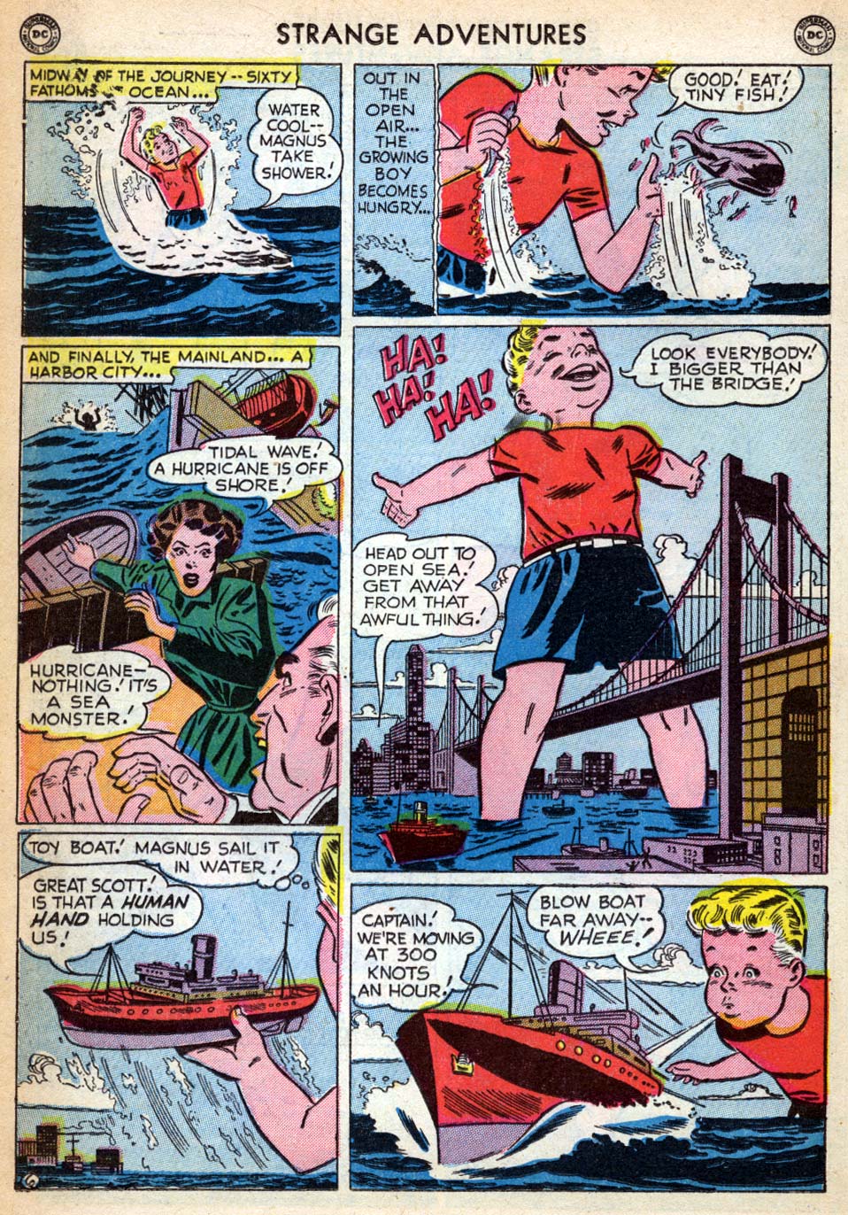 Read online Strange Adventures (1950) comic -  Issue #6 - 20