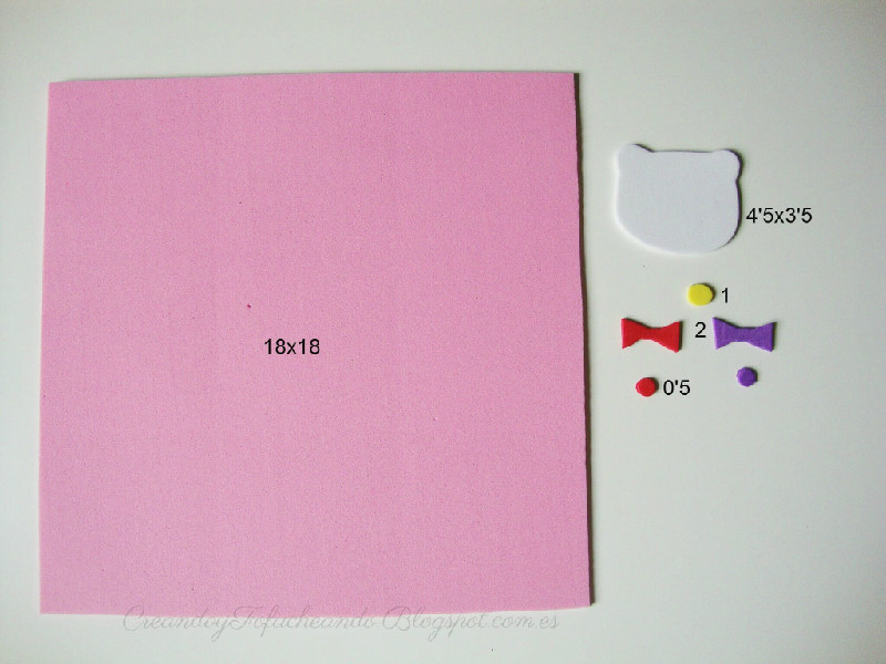 piezas del 3 en raya de hello kitty