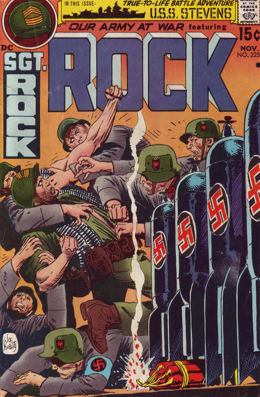 Read online Our Army at War (1952) comic -  Issue #225 - 1