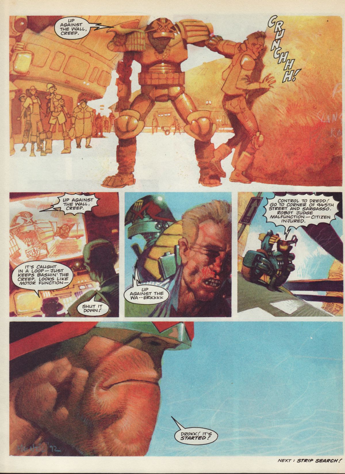 Read online Judge Dredd: The Complete Case Files comic -  Issue # TPB 17 (Part 2) - 206